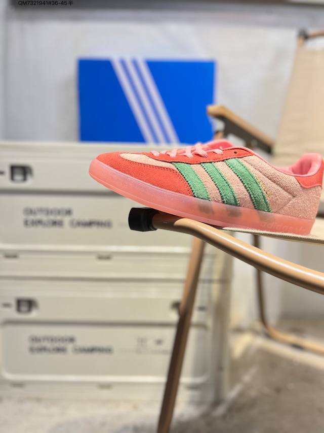 Adidas Originals Gazelle Esquisite Gucci Low-top Retro Versatile Casual Sports S