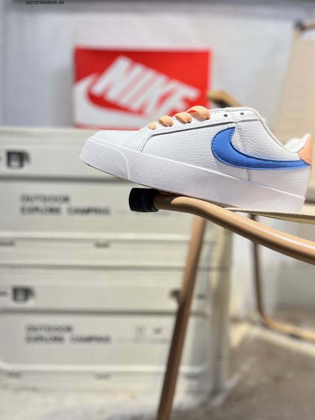 Nike Court Royale Ac Sneakers Low-top White Sneakers Lightweight Casual Sneaker