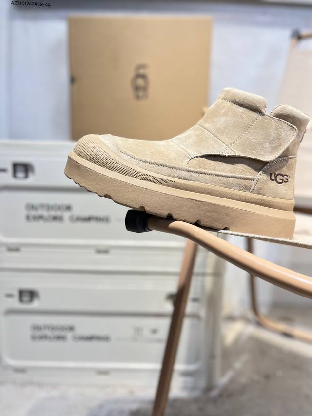 Ugg Snow Boots Waterproof Suede Leather Upper Ugg W Neuel Series Autumn/Winter N