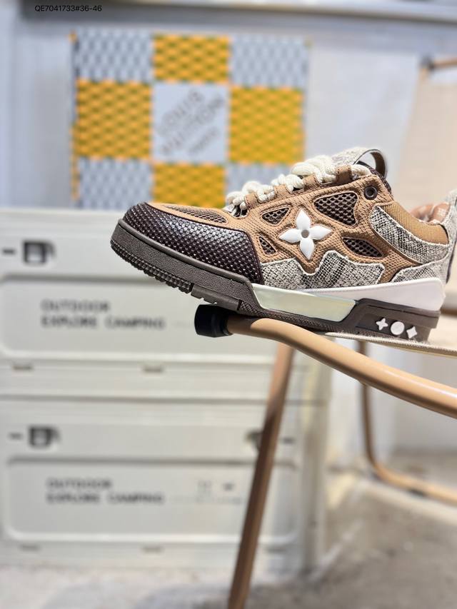 Louis Vuitton Lv Louis Vuitton sneakers New Lv Trainer latest colorway sneakers