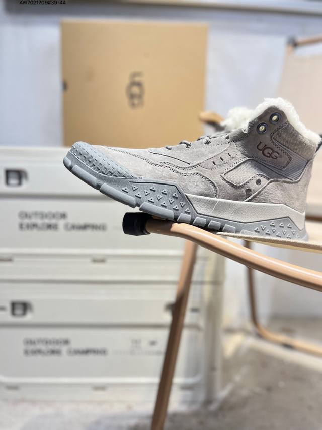 Ugg Snow Boots Waterproof Suede Leather Upper Ugg W Neuel Series Autumn/Winter N