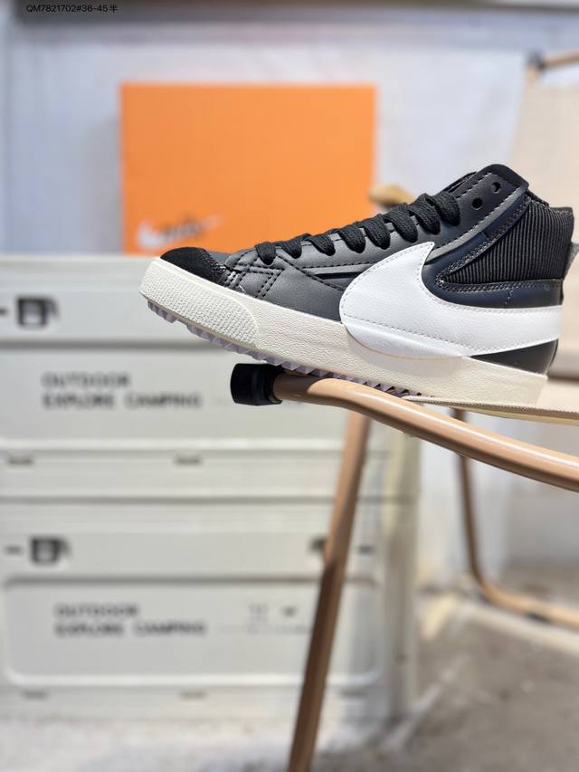 Nike Wmns Blazer Low Lx Trailblazer Low Top Thick Sole Versatile Casual Sports