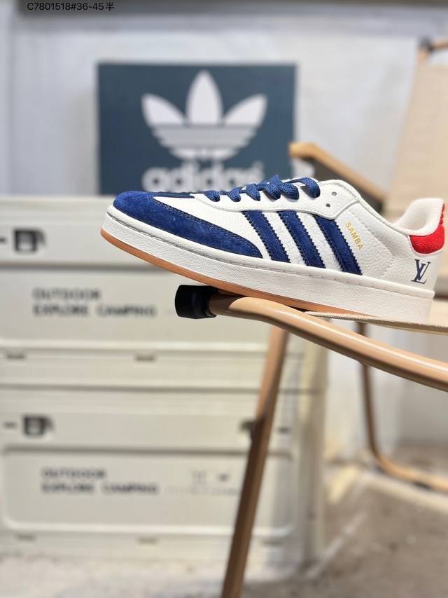 Adidas Originals Gazelle Indoor Trefoil Retro Non-slip Durable Low-top Sneakers.