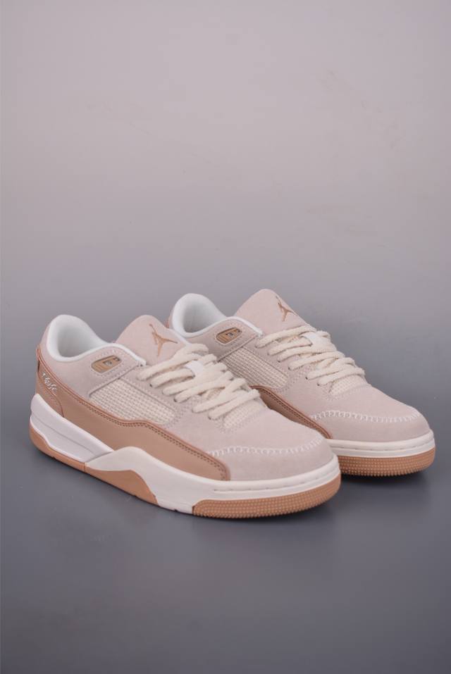 Air Jordan Flight Court Jordan Low-Top Retro Basketball Shoes Simple design with