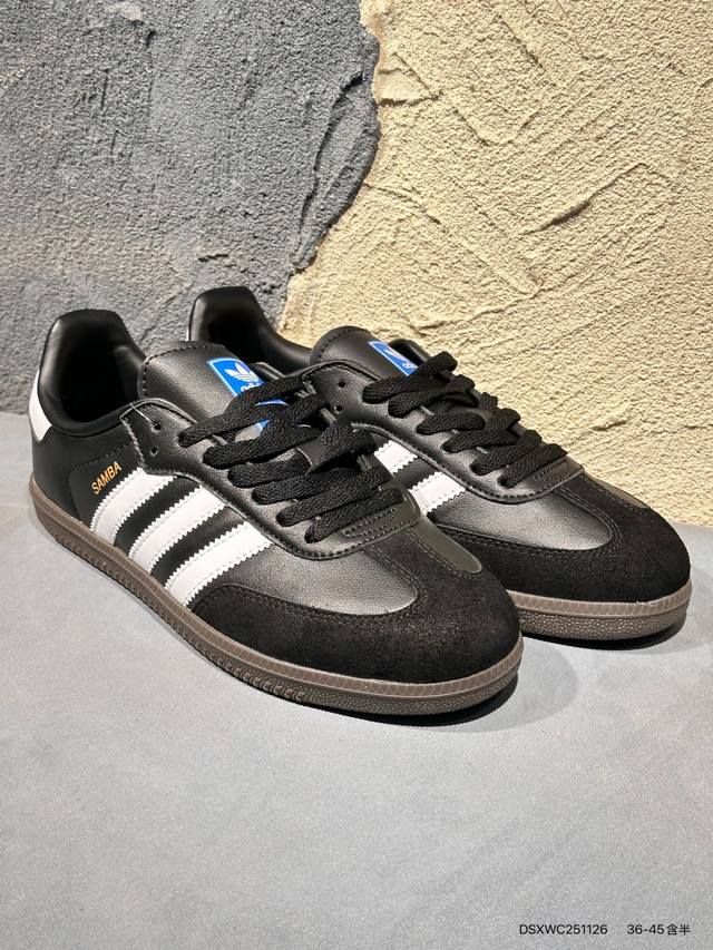 Ad Originals Samba Vegan Og Samba Series Gentleman's Style Football Style Versat