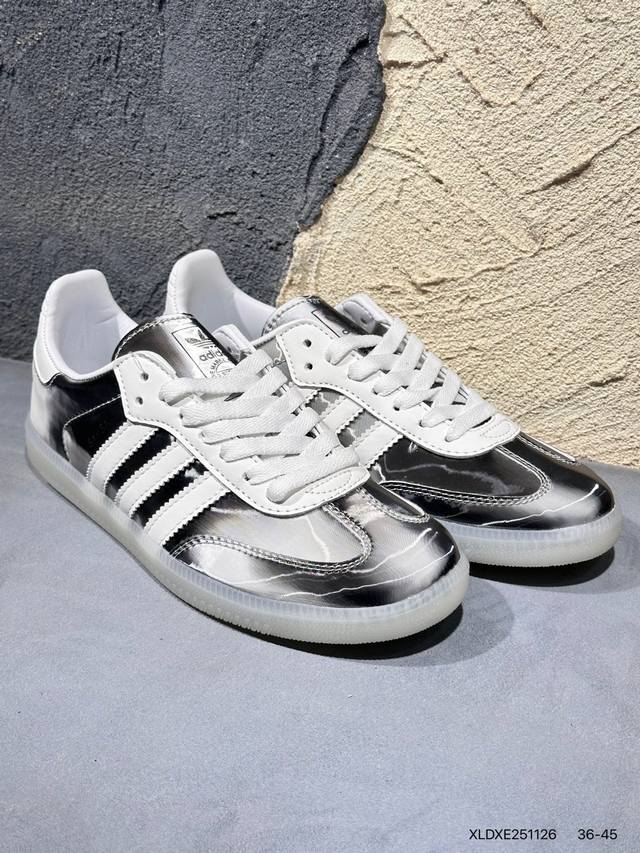New Arrival Real Shots Adidas Samba Og Samba Sneakers 3D Samba Gold Foil Logo If