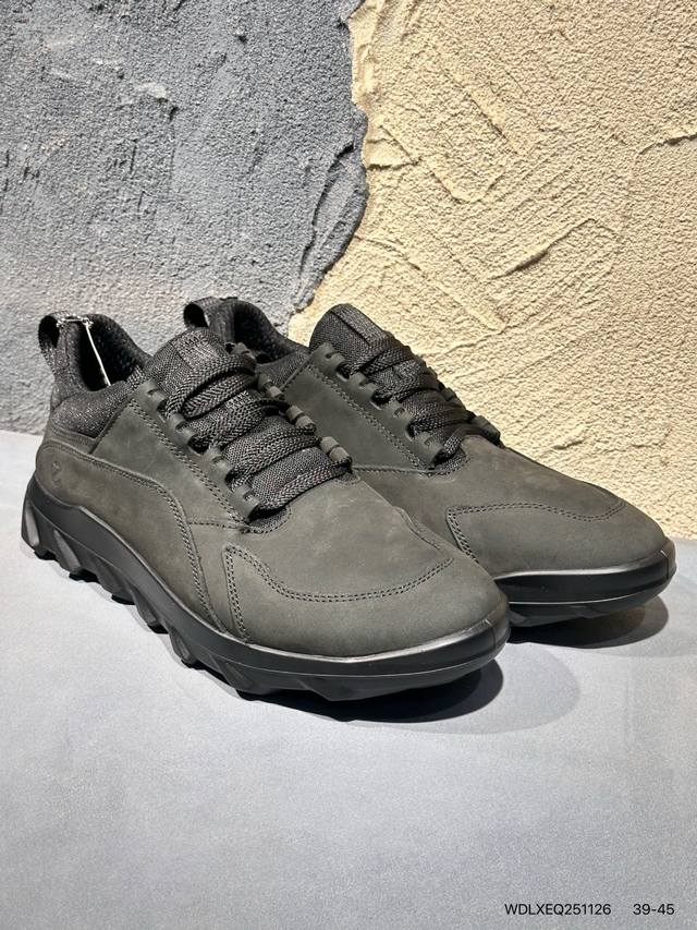 New Arrival Real Shots Ecco Guangdong Original Version Breathable Shoes with Ori
