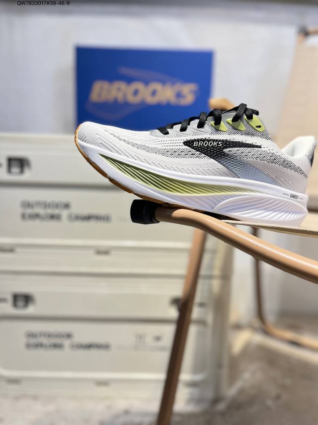 Brooks Ghost 17 Low-Top Breathable Cushioning Lightweight Running Shoes Features