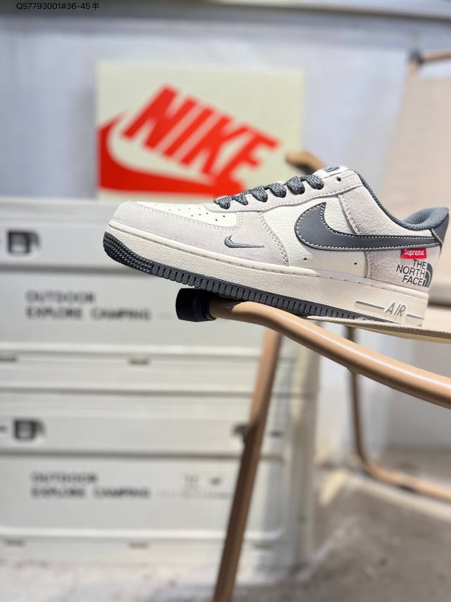 Nike Air Force 1 '07, a versatile casual athletic shoe. Soft, responsive cushio