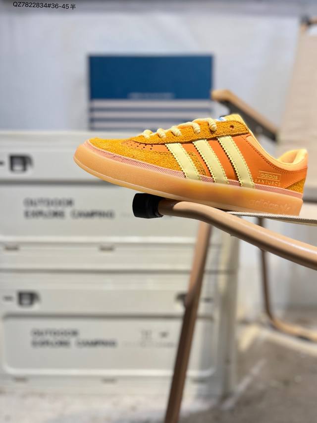 Bad Bunny X Adidas Originals Gazelle Indoor Comfortable Versatile Durable Low-To