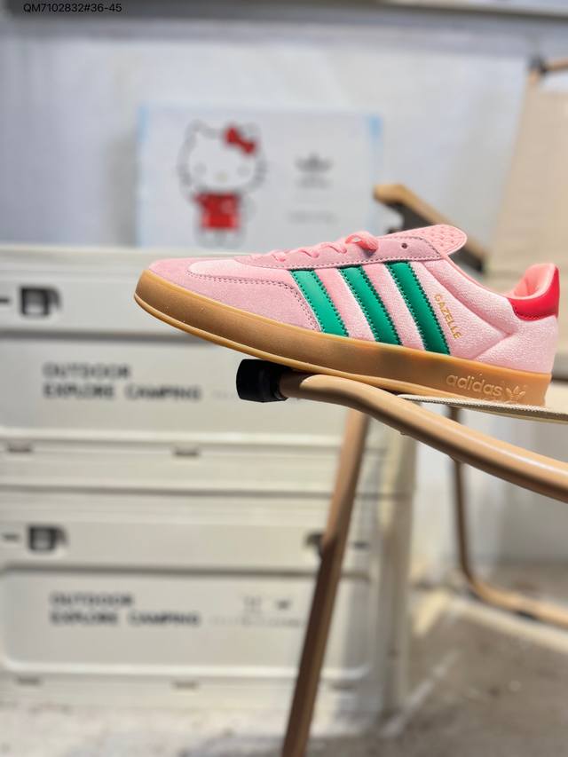 Hello Kitty X Adidas Originals Gazelle Esquisite Gucci Low-top Retro Versatile