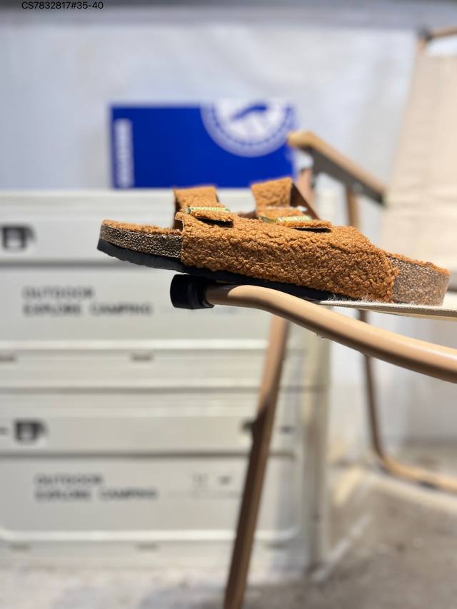 Birkenstock Genuine Leather Cork Slippers - Order for export to Korea! Are ther