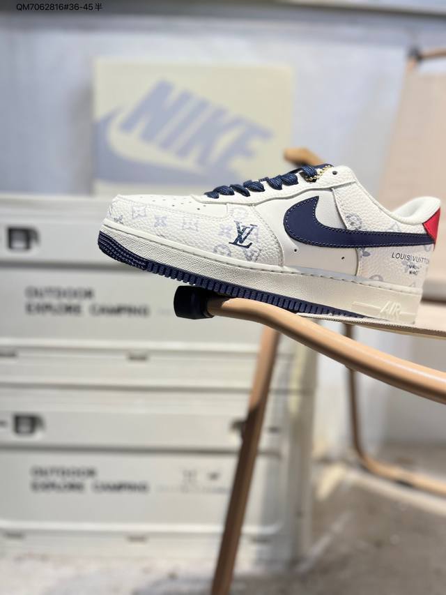 Nike Air Force 1 '07, a versatile casual athletic shoe. Soft, responsive cushio