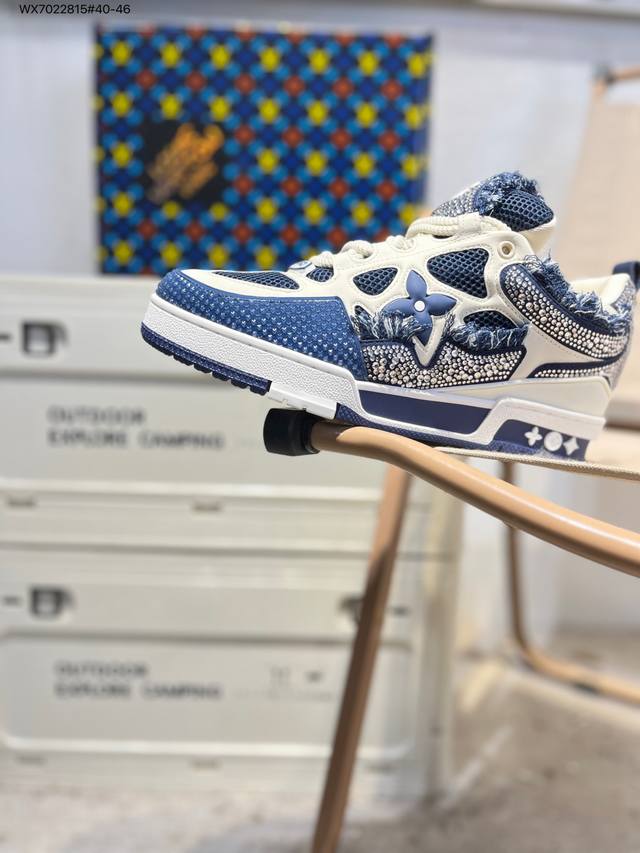Guangdong Original Factory# Louis Vuitton Lv sneakers New Lv Trainer latest col