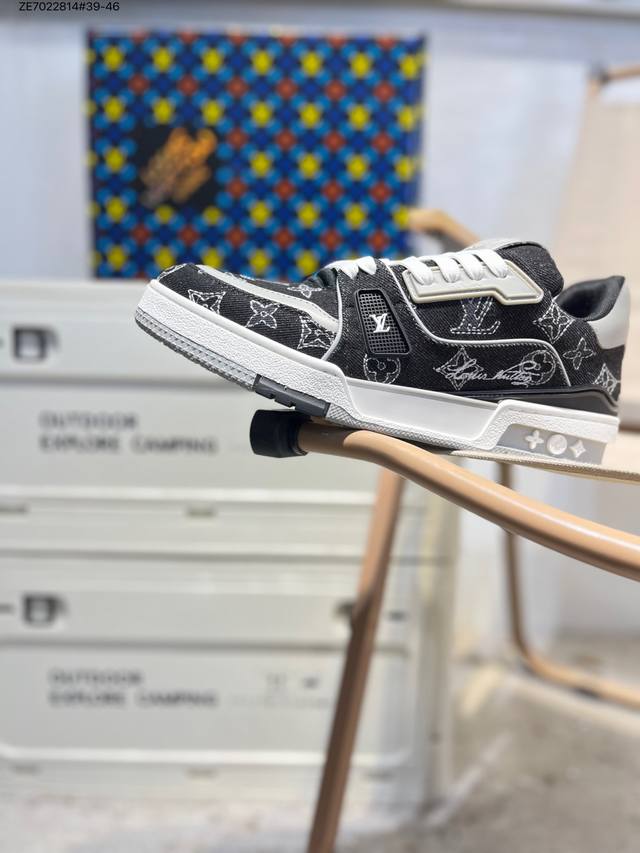 Guangdong Original Factory# Louis Vuitton Lv Louis Vuitton Sneakers New Lv Train