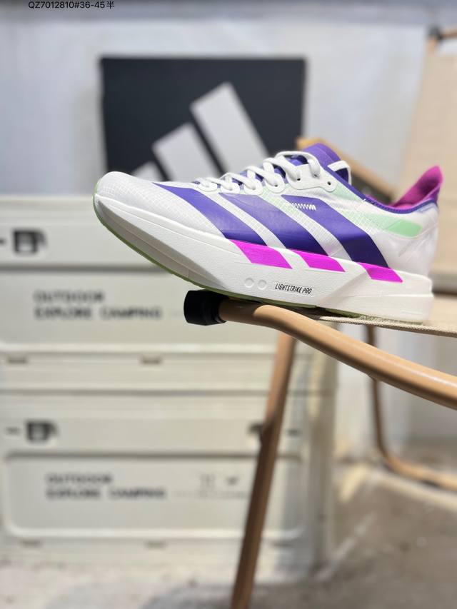 Adidas Adizero pro 4 M Adidas Marathon Flywire Jacquard Lightweight Breathable C