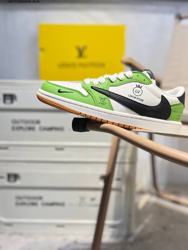 Factory Grade Top Layer Leather Jordan Air Jordan 1 Low AJ1 Basketball Shoes Of