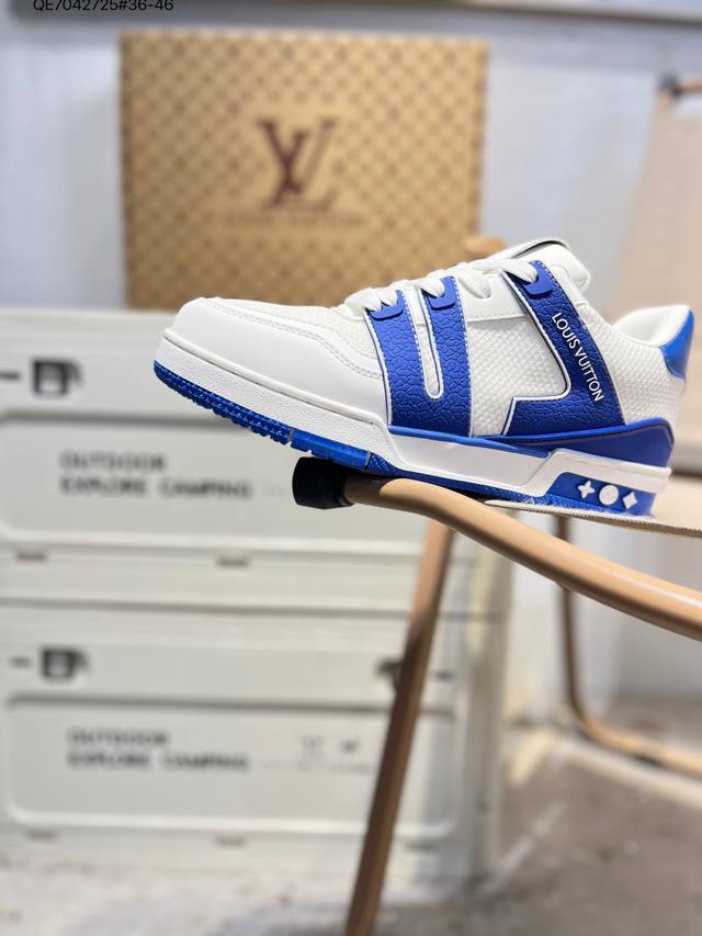 Louis Vuitton Lv Louis Vuitton sneakers New Lv Trainer latest colorway sneakers