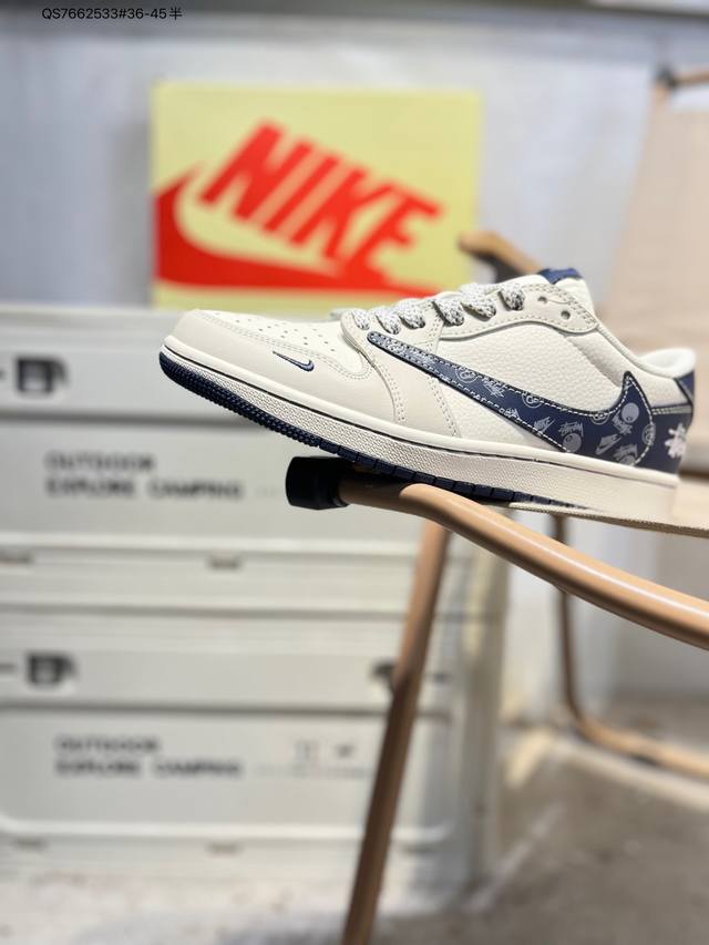 Factory Grade Top Layer Leather Jordan Air Jordan 1 Low AJ1 Basketball Shoes Of