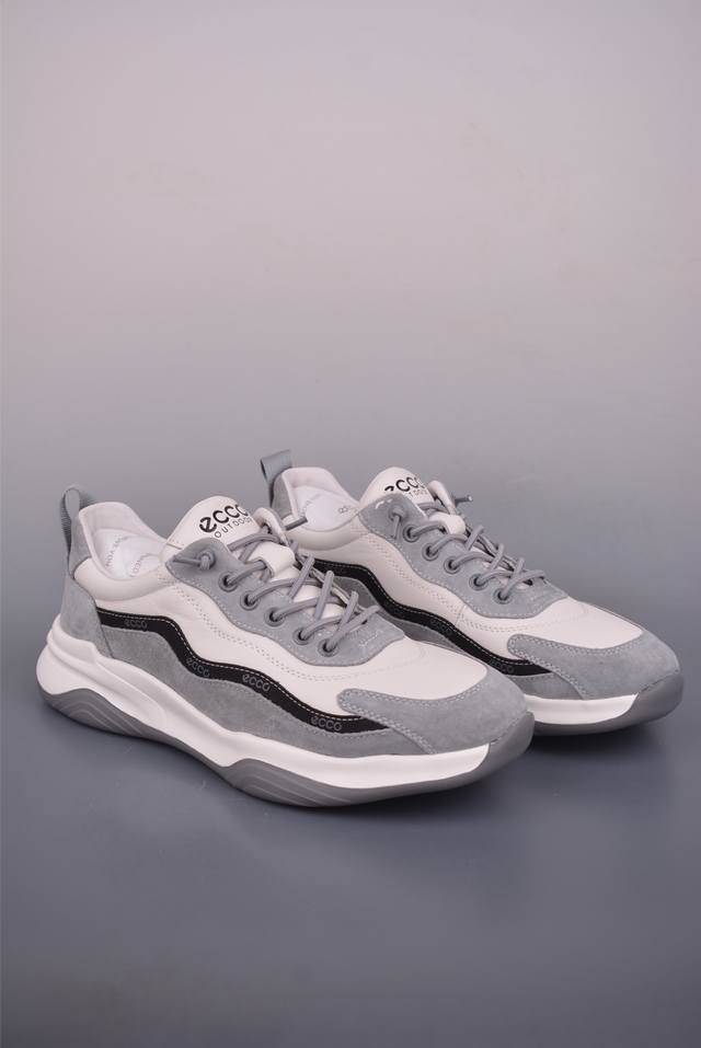 Ecco Men's Casual Chunk Shoes Simple, durable, and refreshing design, versatile