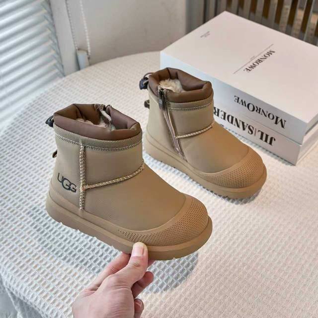 Ugg Tasman Kids Mid-Cut Snow Boots Sizes 26-37 Classic Ugg Celebrity Style Low-t