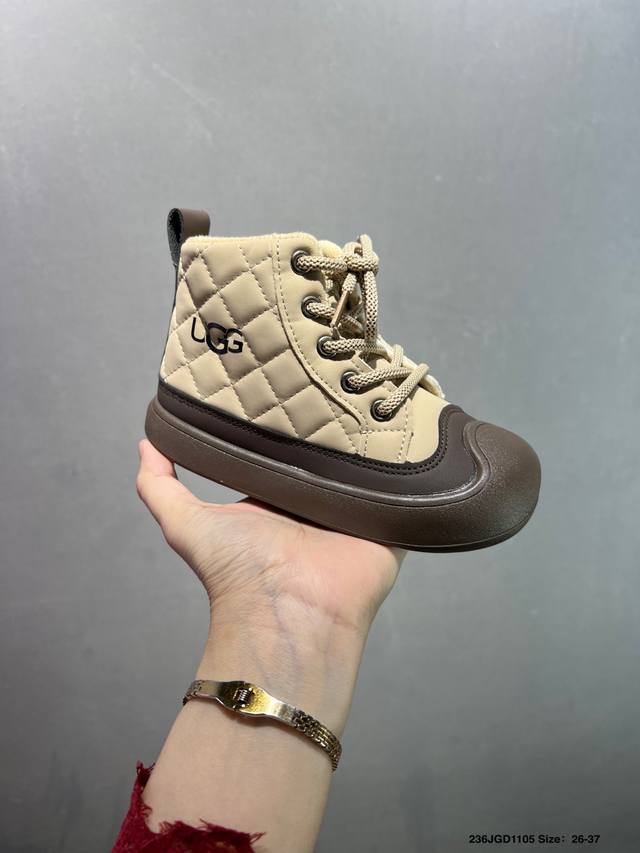 Children's Ugg Overseas Version Sports and Casual Shoes, fleece-lined for warmt