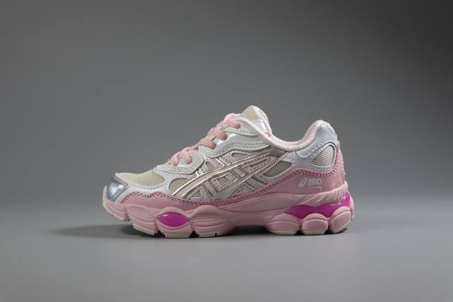 Asics Gel-Nyc Kids Shoes, ASICS Sports Casual Breathable Children's Shoes, Profe