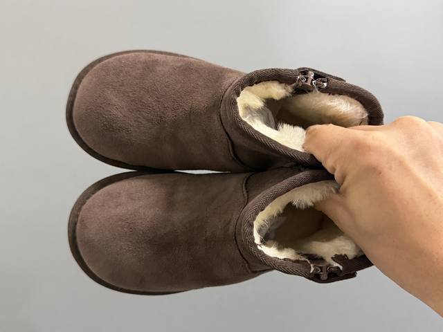 U Family New Little Ear Chelsea Mid-Cut Snow Boots for Kids - Cute Size: 25-34 D