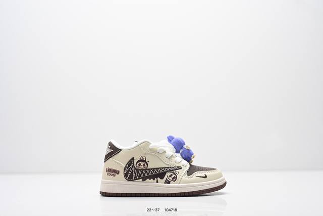 Kids' Shoes: Fashion Elements X Jordan Air Jordan Low Reverse Swoosh "Labubu Co