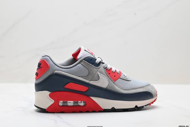 Factory Grade Nike Air Max 90 Original Retro Cushion Versatile Casual Sports Ru
