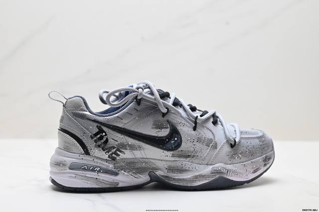 Company-grade Air Monarch IV custom Tekno Nike retro trendy versatile casual sp