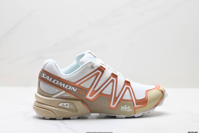 Company Grade Salomon Speedcross 3 Simple Comfortable Non-Slip Low-Top Outdoor