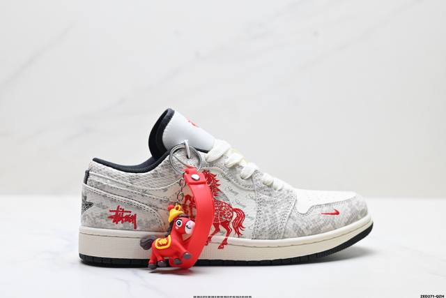 Factory Grade Nike Air Jordan 1 Low AJ1 Low-Top Casual Sneakers, Synchronized w