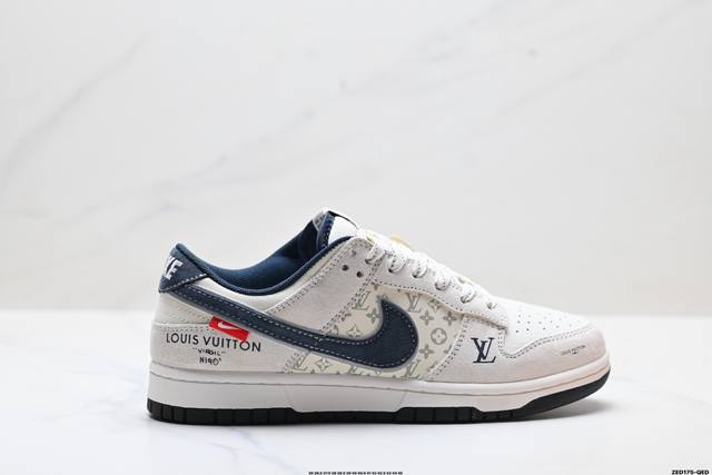Company-grade Nike Dunk Low Retro 'DIY High-end Custom' Nike Low-top Casual Spor