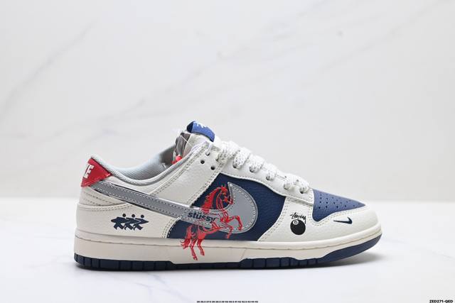 Company-grade Nike Dunk Low Retro 'DIY High-end Custom' Nike Low-top Casual Spor