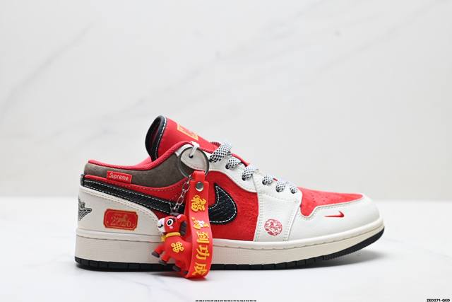 Factory Grade Nike Air Jordan 1 Low AJ1 Low-Top Casual Sneakers, Synchronized w