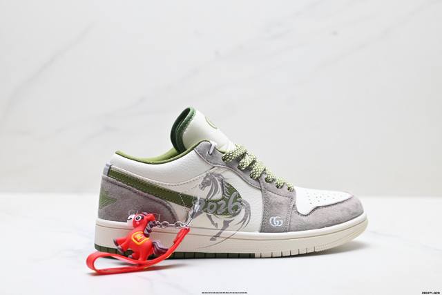 Factory Grade Nike Air Jordan 1 Low AJ1 Low-Top Casual Sneakers, Synchronized w