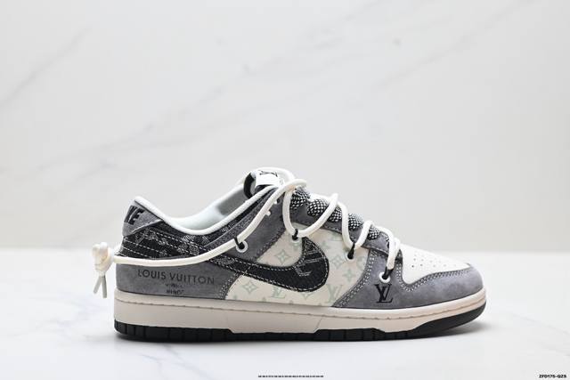 Company-grade Nike Dunk Low Retro 'DIY High-end Custom' Nike Low-top Casual Spor