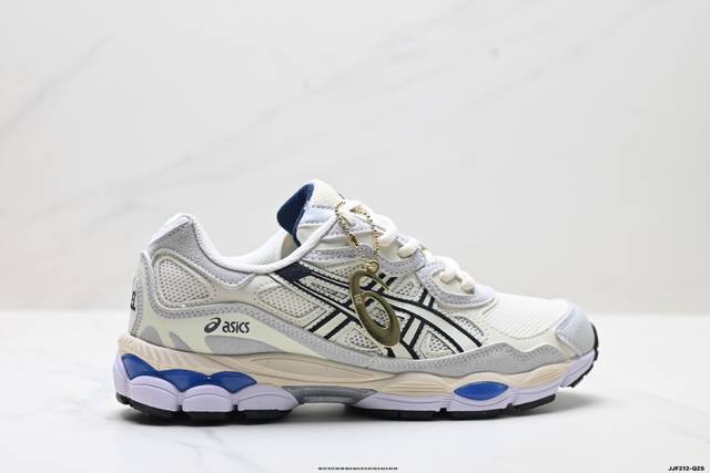 Authentic Asics Gel-Nyc. Breathable mesh upper with some synthetic leather compo