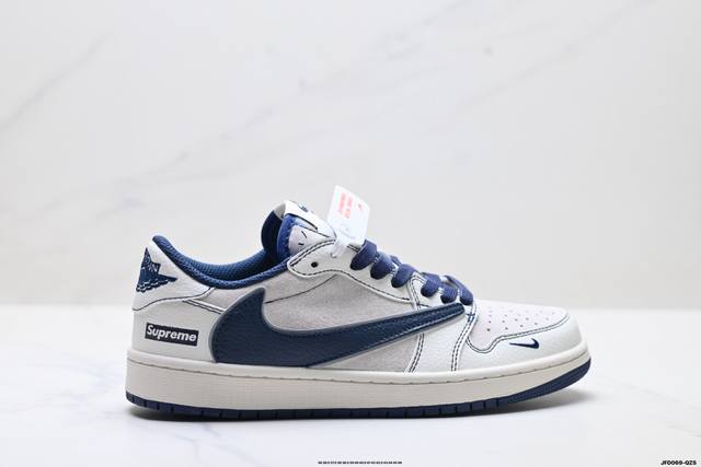 Company-grade AJ1 Travis Scott X Air Jordan 1 "Reverse Mocha" AJ1 Ts Lightning C