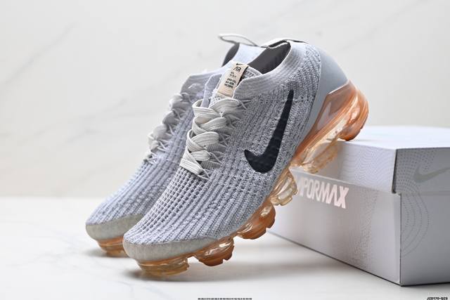 Authentic Nike Air Vapormax Flyknit 3 Full-Length Air Cushioning Running Shoes.