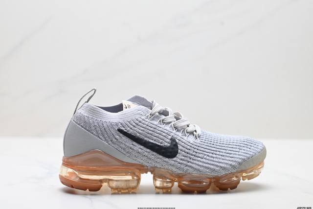 Authentic Nike Air Vapormax Flyknit 3 Full-Length Air Cushioning Running Shoes.