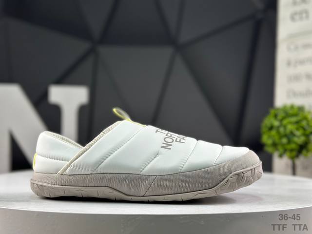 The North Face Nuptse Mule Down Slip-on Camp Shoes, Water-repellent, Slip-resis