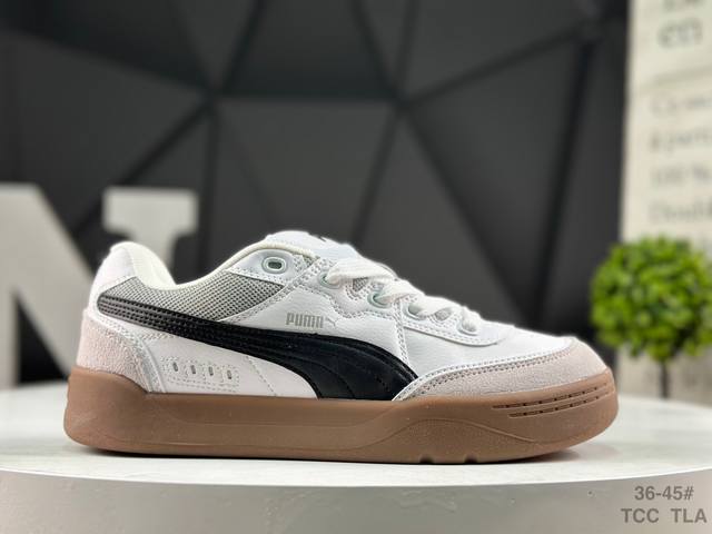 Puma unisex athletic sneakers, developed using the original last and paper patt