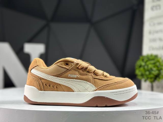 Puma unisex athletic sneakers, developed using the original last and paper patt