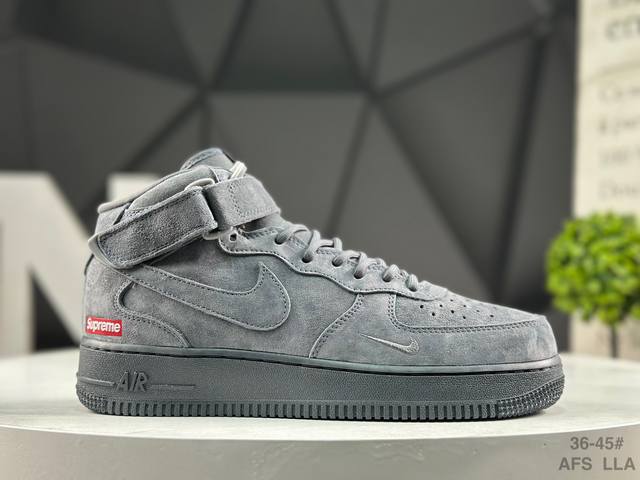 Limited Overseas Release! Factory-grade Nike Air Force 1 Supreme collaboration l