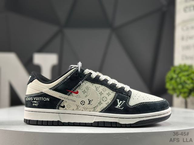 Nike SB Dunk Low Anniversary High-End Custom Low-Top Casual Sneakers, Custom Sh