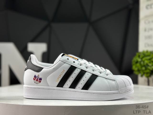 Adidas Originals Superstar Shell Toe Low-Top Classic Versatile Casual Sports Sne