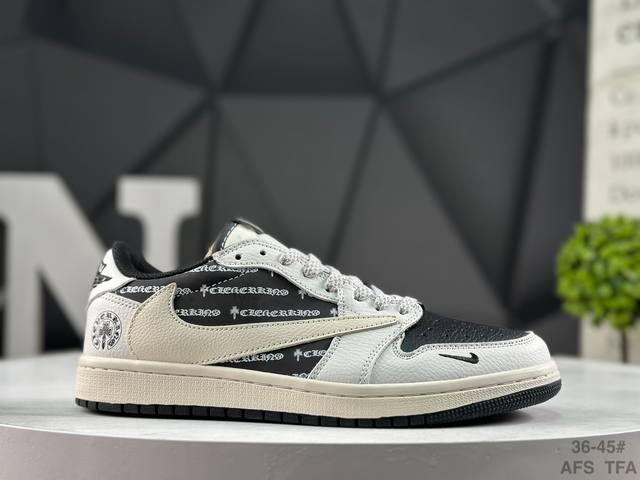 Nike Air Jordan 1 X Travis Scott AJ1 Low-Top Basketball Shoes. Perfect quality,