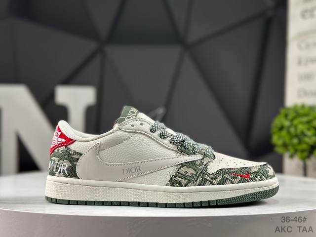 Special Offer! Authentic Nike Air Jordan 1 X Travis Scott AJ1 Reverse Swoosh 'DI